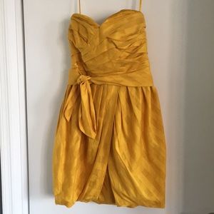 Marc by Marc Jacobs yellow tartan dress